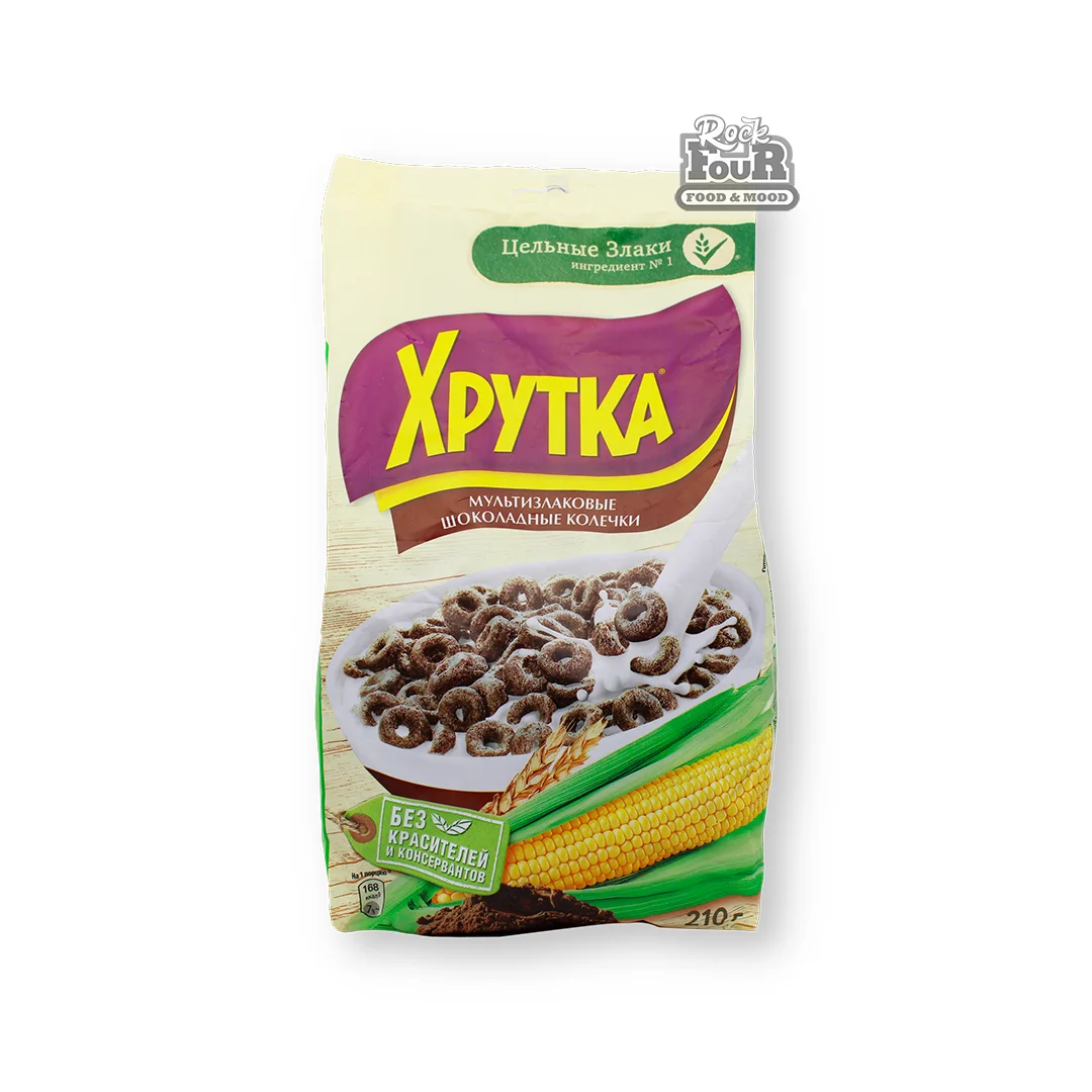 Շոկոլադե օղակներ «Хрутка» 210գ